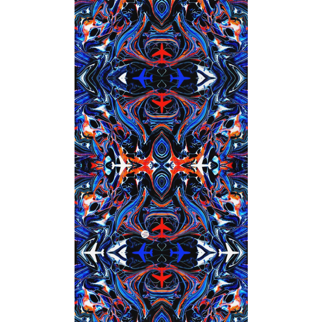 Travel Fleece Blanket - Mystic Airplanes