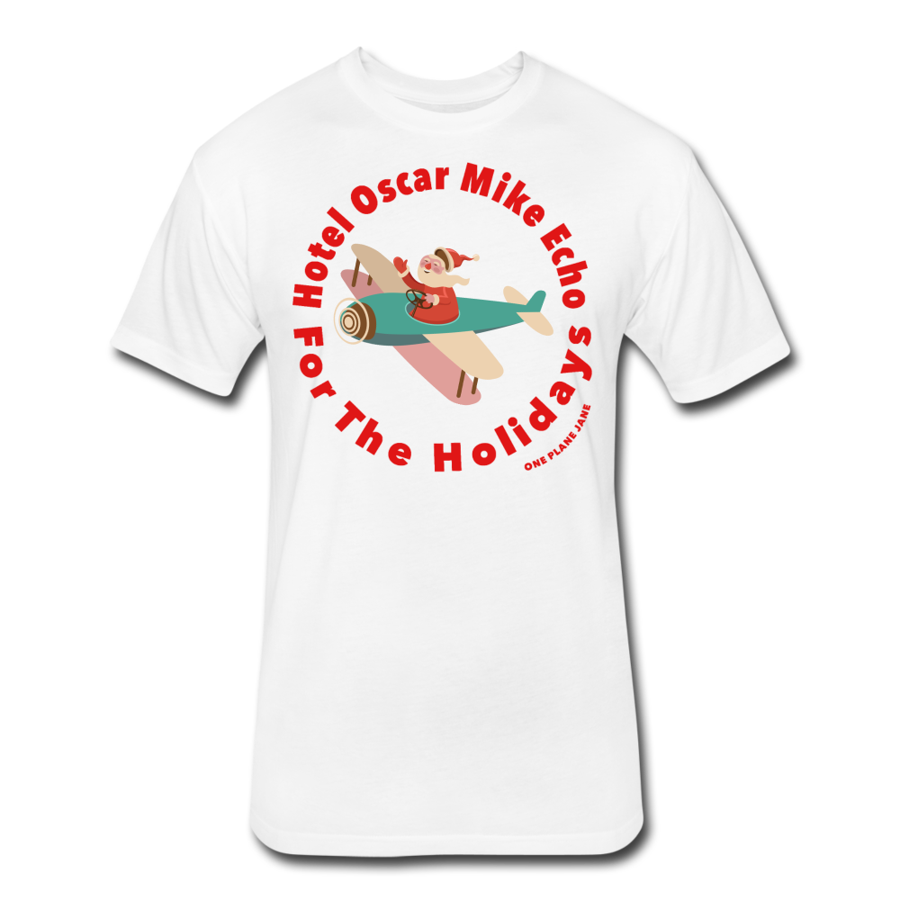 Hotel Oscar Mike Echo - Unisex Holiday Tee