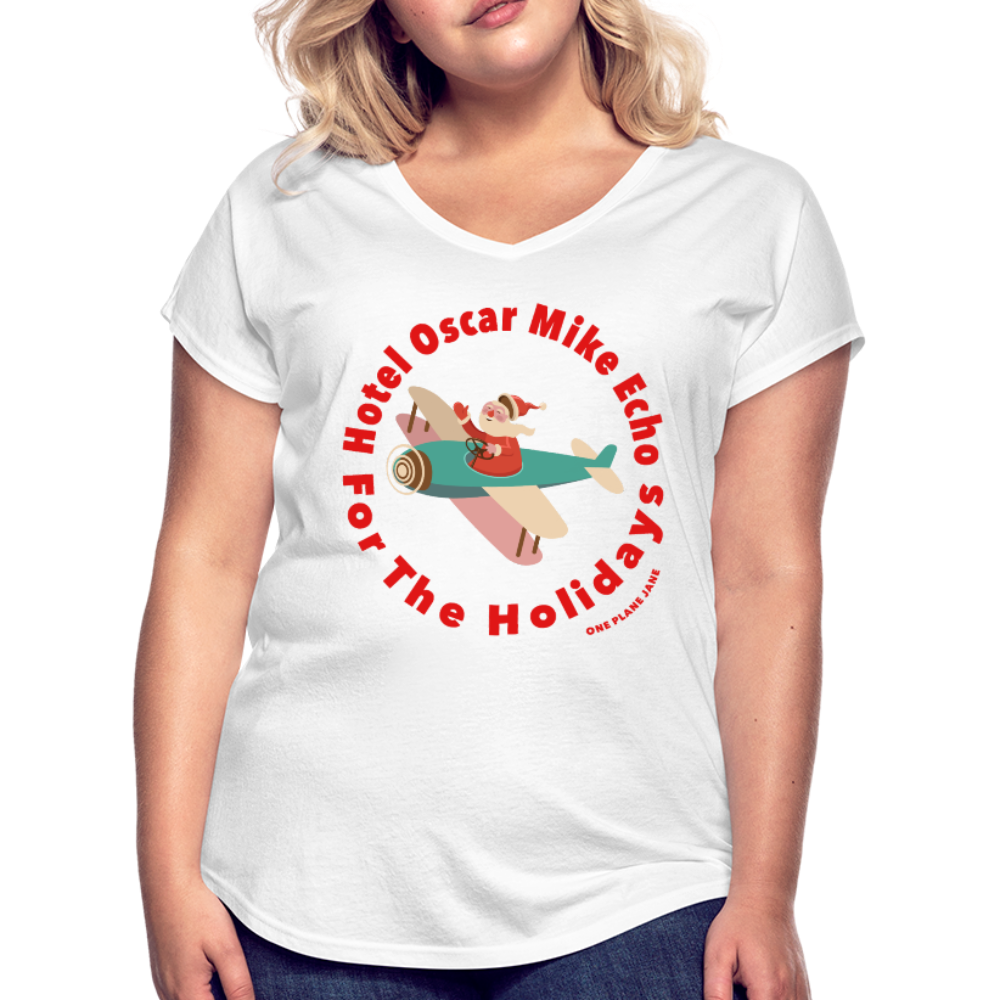 Hotel Oscar Mike Echo - Women’s Holiday Tee